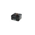 thumbnail image 4 of 4Pc Marble Square Coaster 4X4" Black, 4 of 4