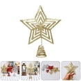 thumbnail image 6 of Homoyoyo Pointed Star Christmas Tree Topper Decoration for Holiday Festive Atmosphere and Seasonal Home Decor, 6 of 8