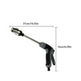 thumbnail image 4 of braveheart Metal Extension Pole High-pressure Cleaner Effortless Buckle More Suitable For Household Car Washing T8 Round Tube Set, 4 of 6