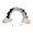 Black, variant on lanema Soft Faux Furs Sheep Ears Headbands Comfortable Stretchable Hair Accessory For Party Plush Lamb Ear Hairband Ear Hair Accessory For Women Daily Use Costume Event