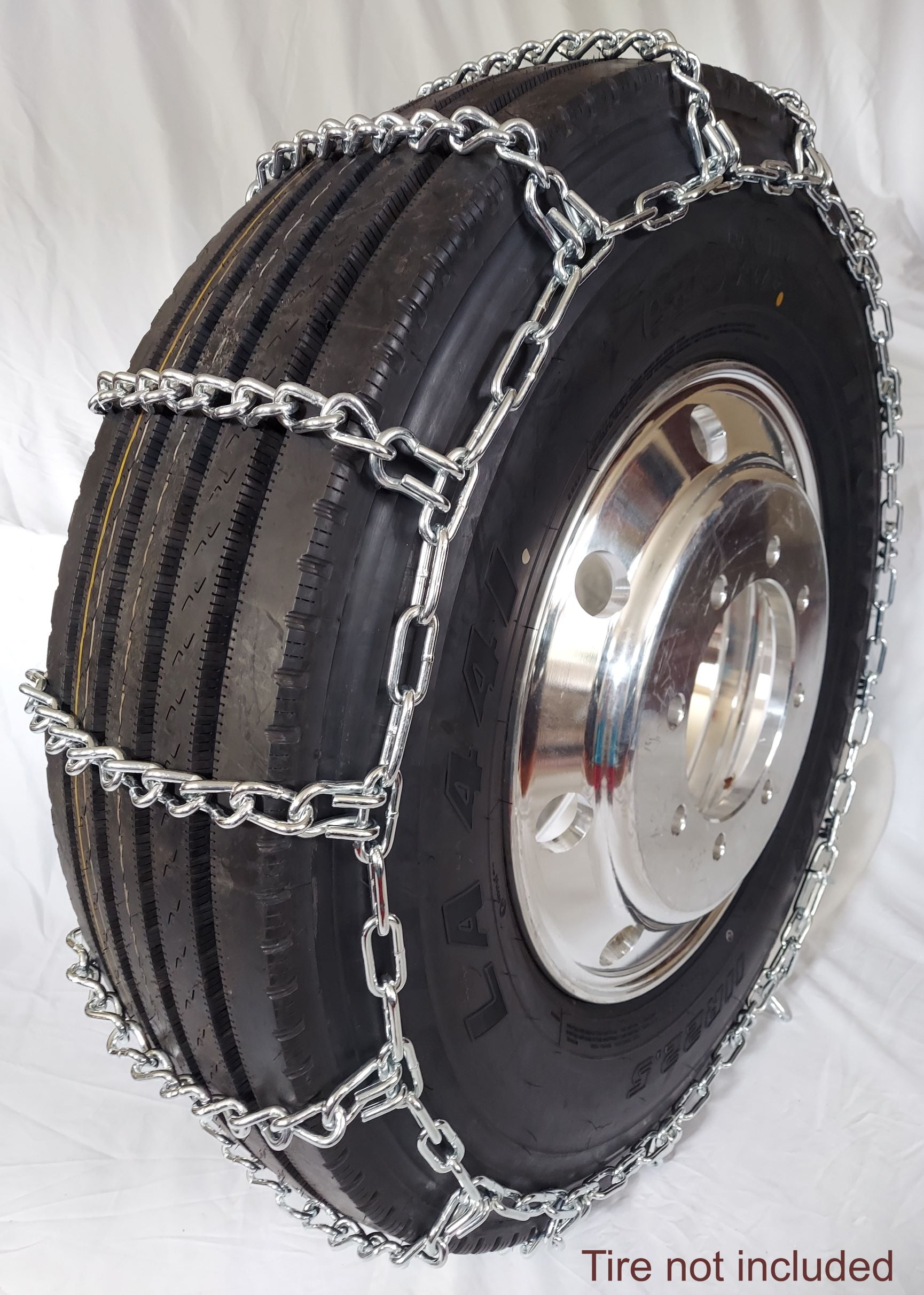 Grizzlar GTU-525 ATV 2 Link Ladder Alloy Tire Chains with Tensioners 24x9-11 24x10-11 24x10-12 25x10.00-12 