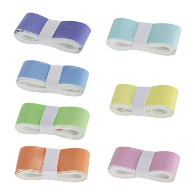 Cinta de agarre de tenis de 7 piezas PU Banda de sudor PU Anti -Slip Tennis Overrp -Over para pickleball de squash