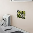 thumbnail image 5 of Yayeee Toggle Light Switch Wall Plate 3-Gang 6.37"x4.48" Decorative Outlet Cover, Green Flower Pattern, 5 of 7
