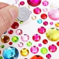 thumbnail image 3 of HOKARUA 10 Sheets Gem Stickers Rhinestone Stickers Glitter Stickers Jewel Stickers Bling Stickers For Kids Crafts, 3 of 6