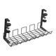 thumbnail image 3 of Organizador de cables para escritorio con gestión de alambre Negro, 3 of 8