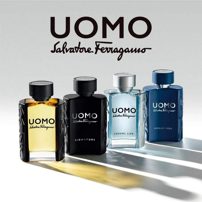 Salvatore Ferragamo Uomo ウオモ　100ml Amazon.com: FERRAGAMO Uomo Ferragamo Eau de Toilette Pour