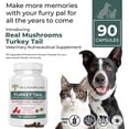 thumbnail image 2 of Supplement Real Mushrooms, cola de pavo, soporte para mascotas para perros, 2 of 9