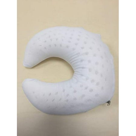 Pillowtex Latex Foam Neck Pillow With Removable Zippered Cover