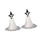 thumbnail image 4 of 2 piezas de adornos colgantes de Halloween, figuras de fantasmas con sombreros y LED 12 m, 4 of 9