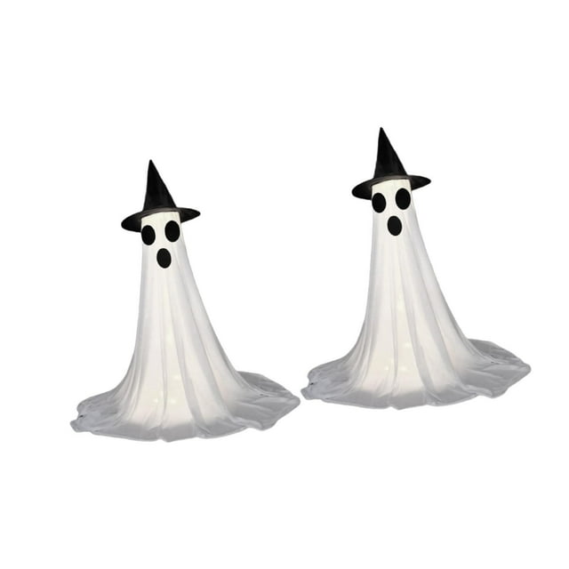 2 decoraciones de Halloween para interiores con luces de cadena, ligeras y aterradoras. 1 metro
