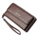 thumbnail image 1 of Cartera de hombre, informal, de negocios, de gran capacidad, tipo sobre, con estampado de lichi, tarjetero, tipo sobre, 1 of 5
