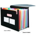 thumbnail image 3 of BKER A4 Accordion File Folder 25 Compartments Organizer For Documents & Supplies Stylish Design Enhance Your Workspace Efficiency, 3 of 5