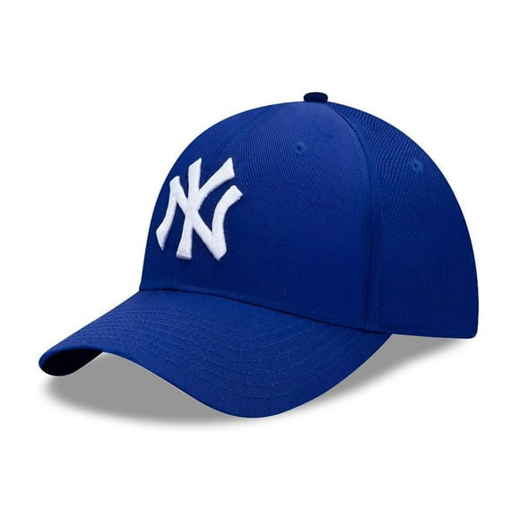 Gorra MLB New York Yankees Unitalla Visera Curva Azul Rey