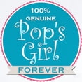 thumbnail image 2 of CafePress - 100% Pop's Girl Infant Bodysuit - Baby Light Bodysuit, Size Newborn - 24 Months, 2 of 4