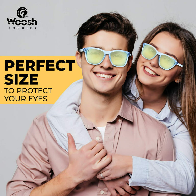 WOOSH Polarized Sunglasses for Men and Women - Lightweight Unisex Sun  Glasses with UV Protection for Driving Fishing, Running, Sports, Beach and  Outdoors (Tides) 
