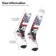 thumbnail image 2 of Balery American Flag Eagle Art Calcetines novedosos Calcetines deportivos Calcetines hasta la rodilla Calcetines de algodón Calcetines originales y geniales, 2 of 6