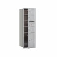 thumbnail image 2 of Salsbury Industries Recessed USPS 5 Door Front Load 4C Horizontal Mail Center with 1 Parcel Locker, 2 of 4
