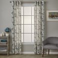 thumbnail image 3 of SKL Home Floral Grommet Semi-Sheer Curtain Panel, 52" x 84", 3 of 5