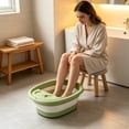 thumbnail image 5 of Bklubk Foldable Foot Bath Bucket With Handle And Lid Portable Foot Bath Spa Bucket With Massage Acupoints Portable Foot Bath Bucket Foldable Spa Bucket For Foot, 5 of 6