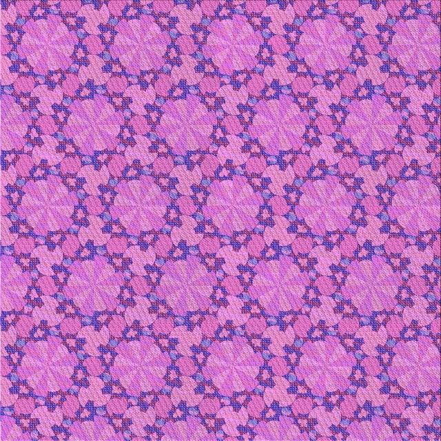 Ahgly Company Machine Washable Indoor Square Transitional Heliotrope Purple Area Rugs, 8' Square