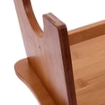 thumbnail image 3 of WHAMVOX 1Pcs Tea Wood Potty Chair for Adults Rectangular Shape Classic Style Bathroom Use, 3 of 8