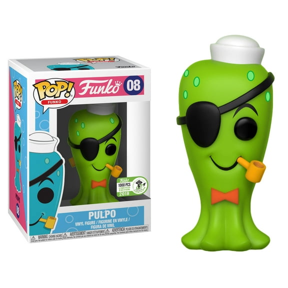 Funko Pop! Spastik Plastik Green Pulpo LE 1000 ECCC 2018 Exclusive