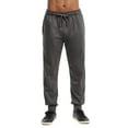 thumbnail image 2 of 2 Pack Men's Fleece Jogger Cotton Lightweight Sweatpants with Drawstring and Pockets Warming Thermal Lined Causal Athletic Jogging Trousers Menswear, 2 of 4