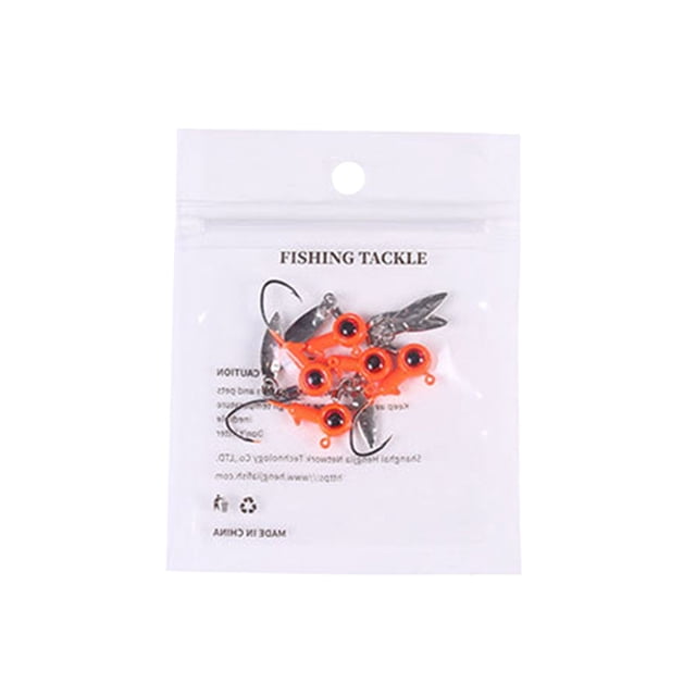 Fishing Deep Fishhook Jigging Versatile Walleye Fishhook With Thumper Fishhook Species Fishhook Fishing Fishhook Jigging Assorted Sizes And Colors 1 Set(5pcs) Rigs for Saltwater Float Suits for Ice