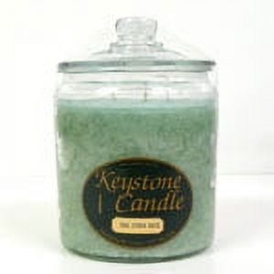 1 Pc 64 oz Cool Citrus Basil Jar Candles 5.5 in. diameter x 7.75 in. tall
