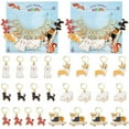 thumbnail image 6 of 24 Pcs Cat Stitch Markers Enamel Alloy Crochet Stitch Marker Charms Removable Locking Stitch Marker for Knitting Weaving Sewing Accessories Quilting Handmade Jewelry Colorful DIY, 6 of 9