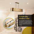 thumbnail image 4 of Capital Lighting Jude Suspension Îlot 5 Lumières, Finition Lustrée Mystique, 4 of 7