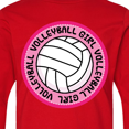 thumbnail image 4 of Inktastic Volleyball Girl Long Sleeve Youth T-Shirt, 4 of 5