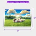 thumbnail image 5 of Happy Retirement with Persian Enjoy Life Rest Time 7x5in Folded Greeting Card Cat Lover Kitten Owner Gifts Single Note Card with Envelope - 02027, 5 of 5