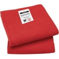 thumbnail image 1 of shiyou-Ripple Towel, Red, Set of 2, 1 of 4