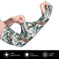 thumbnail image 3 of Lsque Hawaiian Style Cooling Arm Sleeves for Men & Women -Compression Sleeves to Cover Arms for Working,Sun Sleeves for UV Protection,Breathable, Moisture-Wicking, 3 of 8