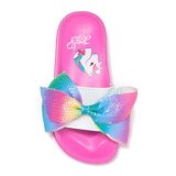 Jojo Siwa Unicorns & Bows Rainbow Slide Sandals (Little Girls & Big