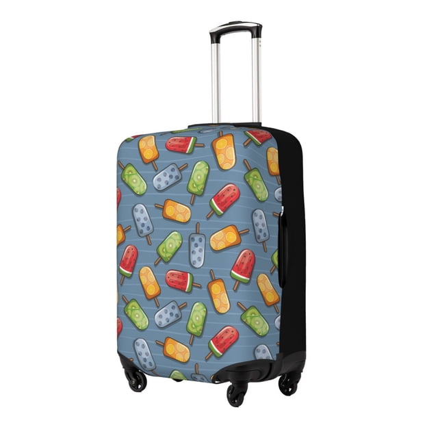 Fotbe Fruit Ice Cream Funda Protectora para Equipaje, Antirrayones y Resistente a la Suciedad, Compatible con Maletas de 18 a 32 Pulgadas-Large