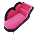 thumbnail image 3 of 1/6 Estilo Europeo Rosa Chaise Lounge Reclinable Muñecas Muebles De La Casa Para 12 '' Juguetes Calientes Phicen De Acción Sunnimix Muebles de sofá de 6ta escala de muñecas, 3 of 7