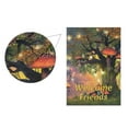 thumbnail image 2 of Magic Lamp on Mushroom Tree Garden Flag House Banner 28" x 40" Double Sided Outdoor Yard Decoration, 2 of 6