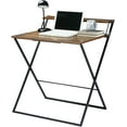 thumbnail image 2 of Urban Shop 2-Tier Wood and Steel Folding Desk, 2 of 5