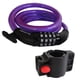 thumbnail image 1 of Candado para Bicicleta BENOTTO Espiral Morado BENOTTO CNDBTT0007, 1 of 2