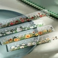 thumbnail image 3 of LNGOOR Creative And Minimalist Style Plant And Flower Themed Student Stationery Ruler For Drawing And Sketching, 3 of 7
