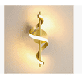 thumbnail image 3 of Lámpara De Pared Led Para Dormitorio Color Oro, 3 of 4