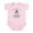 Petal Pink, variant on CafePress - Protected By A German Shorthaired Pointer Body Sui - Baby Light Bodysuit
