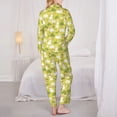 thumbnail image 6 of Wukai Easter Bunny Print Women's Pajama Set - Soft Long Sleeve Sleepwear for Comfort and Style-XX-Large, 6 of 9