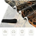 thumbnail image 3 of Beautiful Leopard Beach Towel Soft Absorbent Quick Dry Sand Free Lightweight Polyester Camping Towels for Beach Travel Swim 31x71 in Wash cloth, 3 of 7