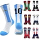 thumbnail image 2 of Calcetines cortos deportivos de fútbol para hombre, medias transpirables antideslizantes de secado rápido para correr al aire libre, color azul y blanco, número 10 #7 # en  unisex, 2 of 2