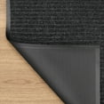 thumbnail image 3 of Mainstays 3'X4' Platinum Charcoal Needlepunch Doormat, 3 of 6