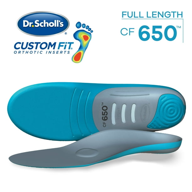 Dr. Scholl's Custom Fit Orthotics Full Length CF 650FL, 1 Pair