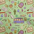 thumbnail image 1 of oneOone Cotton Jersey Light Green Fabric Kids Craft Projects Decor Fabric Printed By The Yard 58 Inch Wide, 1 of 4